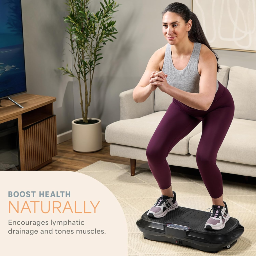 Amazon Lifepro Waver Vibration Plate Exercise Machine - High-Intensity Vibration Plate for Lymphatic Drainage – Full-Body Workout Vibrating Platform with Loop Bands – Fitness Equipment for Strength & Toning - Reviews and Buying Guide
