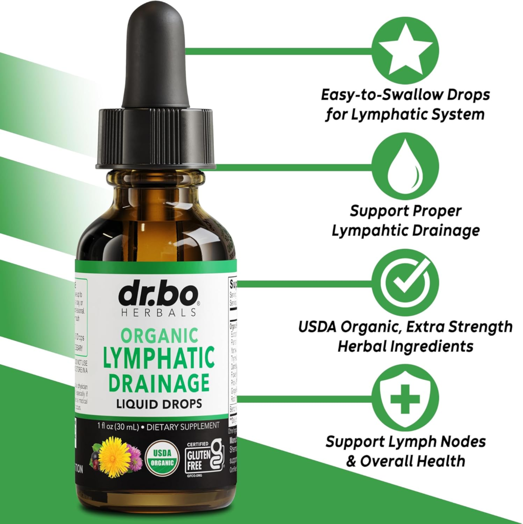 Amazon Organic Lymphatic Drainage Supplement | Lymphatic Support Drops | Burdock Root Echinacea Elderberry Dandelion Astragalus Milk Thistle Sea Moss Red Clover Cleanse Marigold Drop By Clean Nutra- Honest Review and Buying Guide