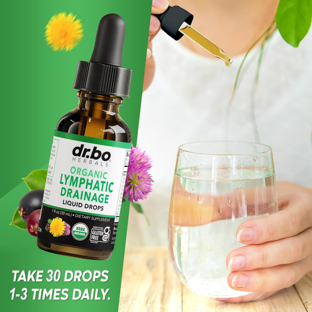 Amazon Organic Lymphatic Drainage Supplement | Lymphatic Support Drops | Burdock Root Echinacea Elderberry Dandelion Astragalus Milk Thistle Sea Moss Red Clover Cleanse Marigold Drop By Clean Nutra- Honest Review and Buying Guide
